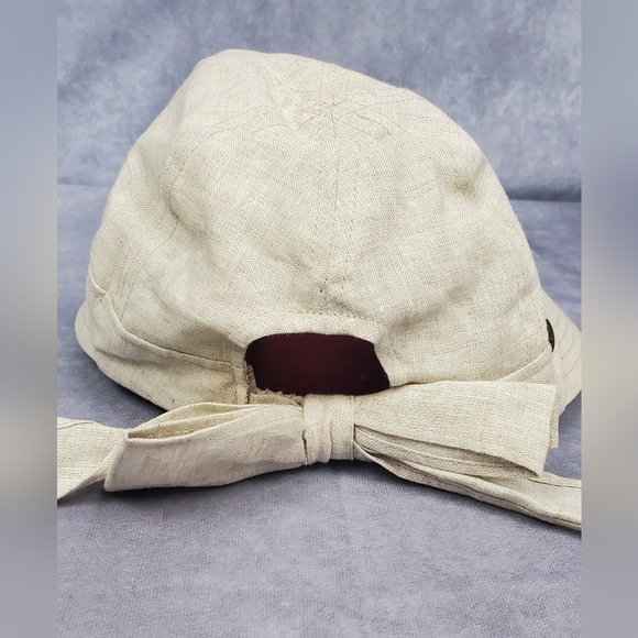 Scala Big‎ Brim Linen Beach Summer Vacation Women's Hat OS - Picture 6 of 9